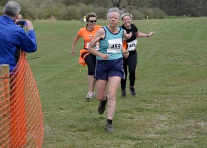 Lesley finishing