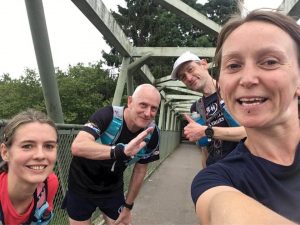 North Worcestershire Path - bridge runfie